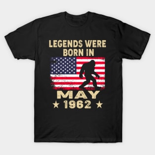 Legends were born in May 1962 T-Shirt